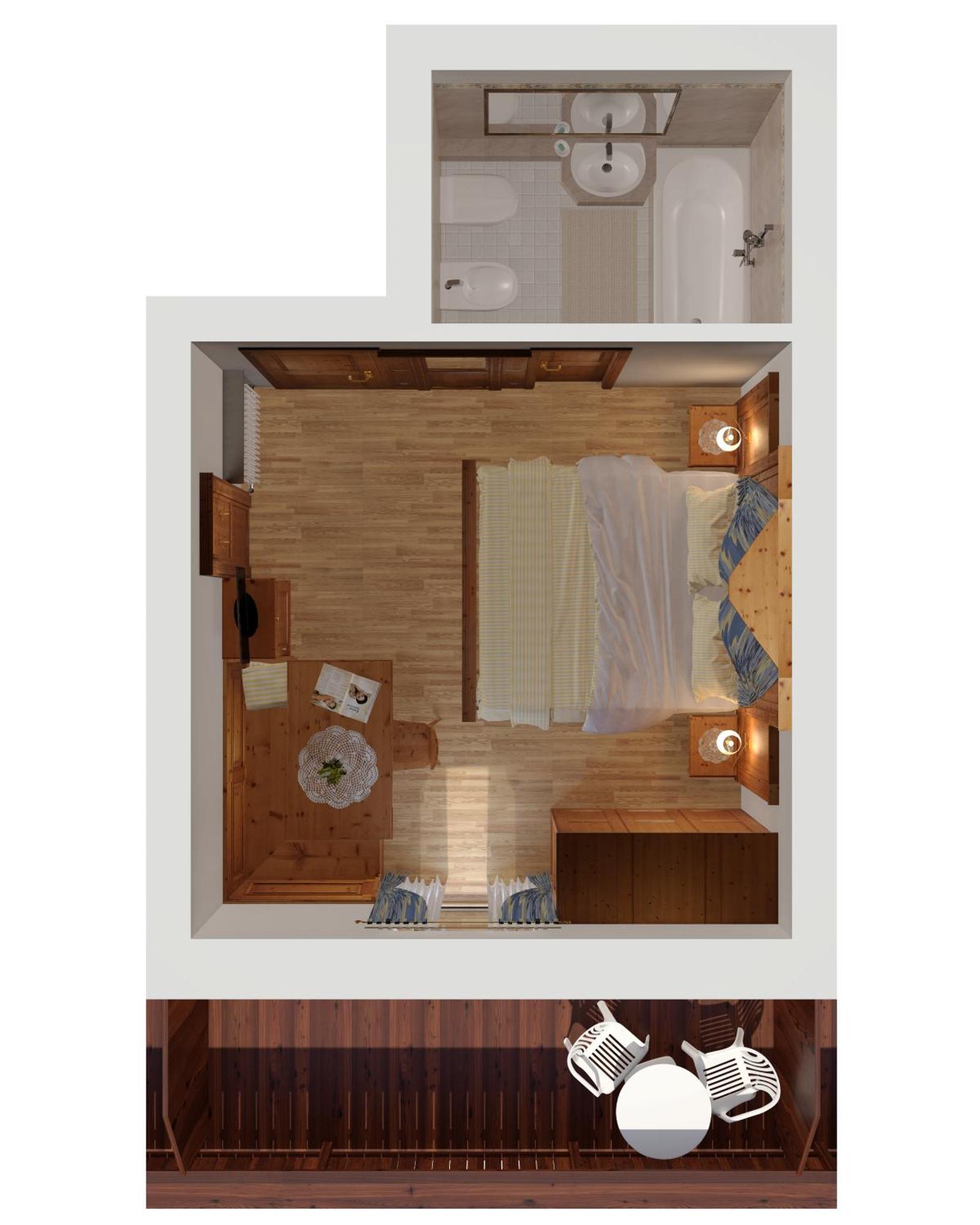 Hotel Enzian Genziana Сьюзи Номер фото